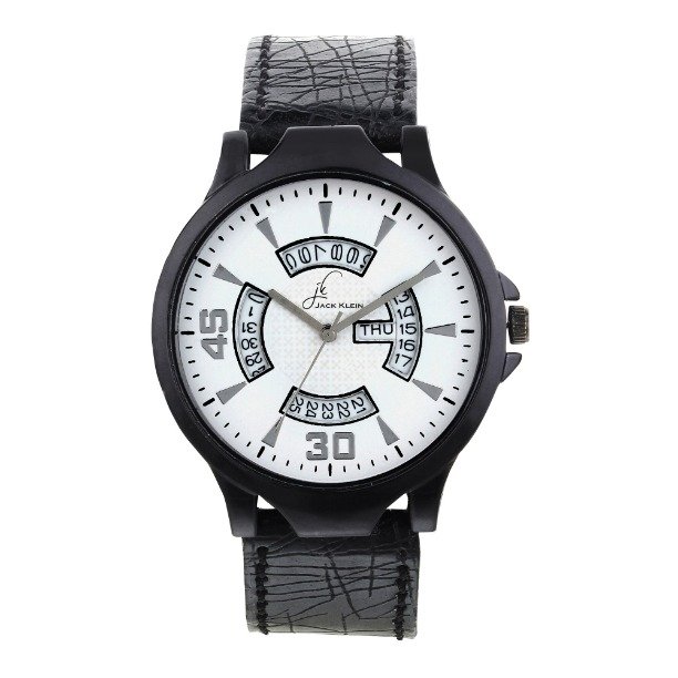 Men Artificial Unique Leather Watch (BHC-514103)