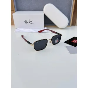 Premium Rayban Sunglasses Gold Black (SUP147)