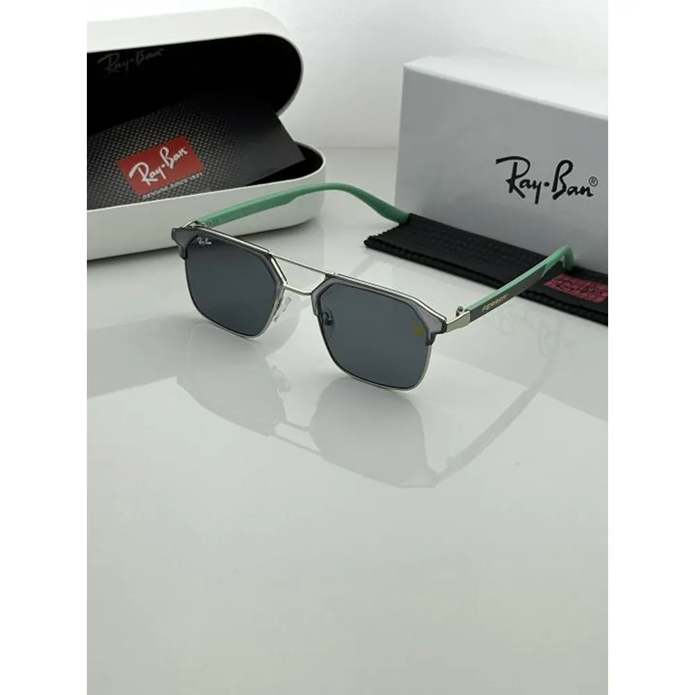 Premium Rayban Sunglasses Green Grey Black (SUP225)
