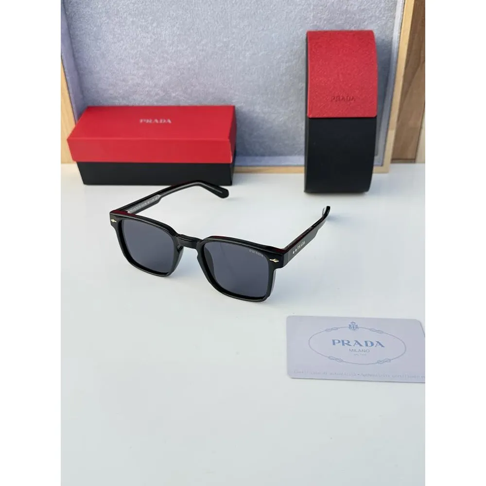 Luxury Prada Sunglasses Black (SUP70)