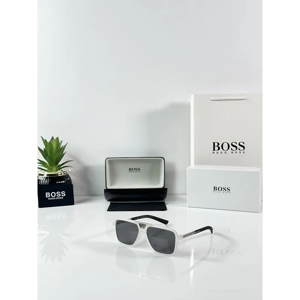 Trendy Hugo Boss Sunglasses Ice Black (SUP149)