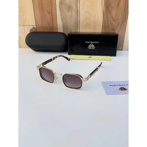 Luxurious Maybach Sunglasses Gold Brown Tiger (SUP228)