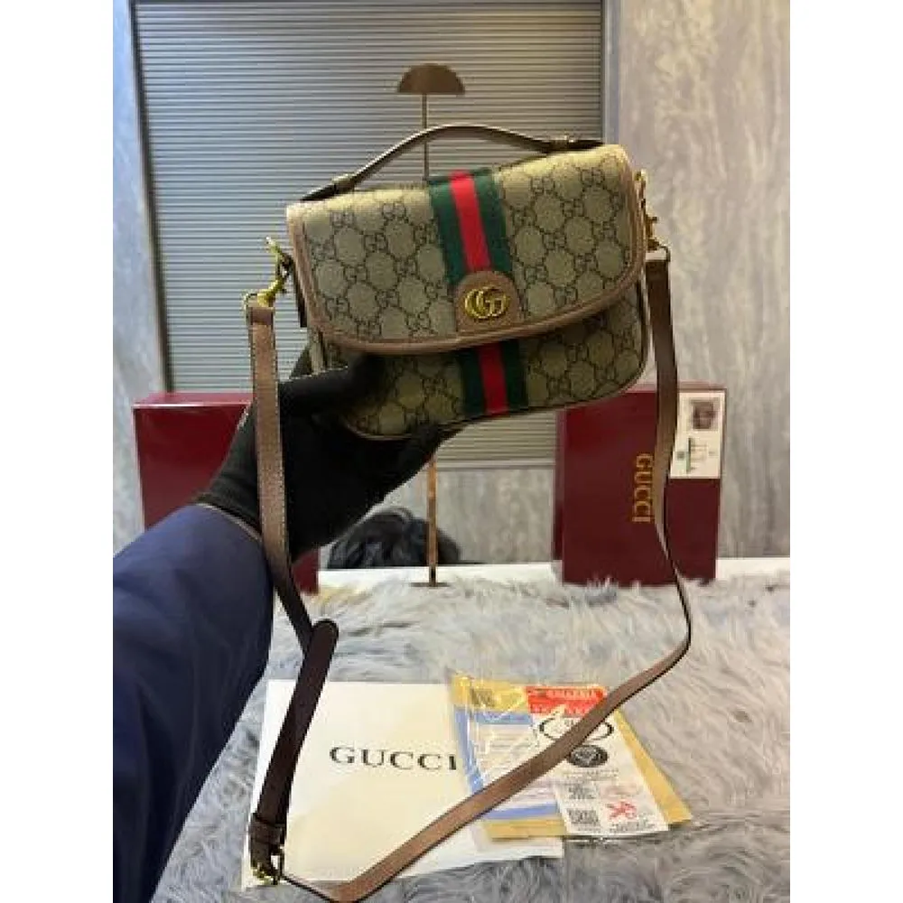 Luxurious Gucci Ophidia Gg Shoulder Bag With Og Box For Women (SW238) - Image 2