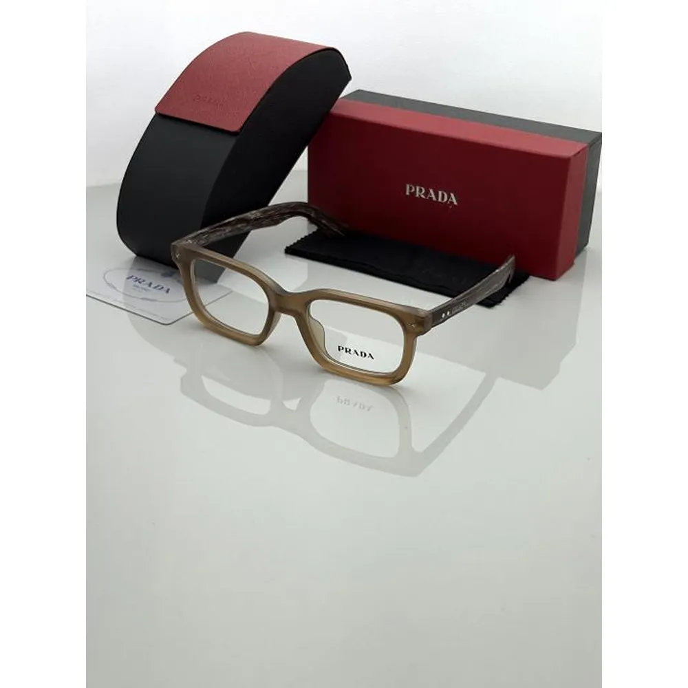 Luxury Prada Sunglasses Brown Plano (SUP151)