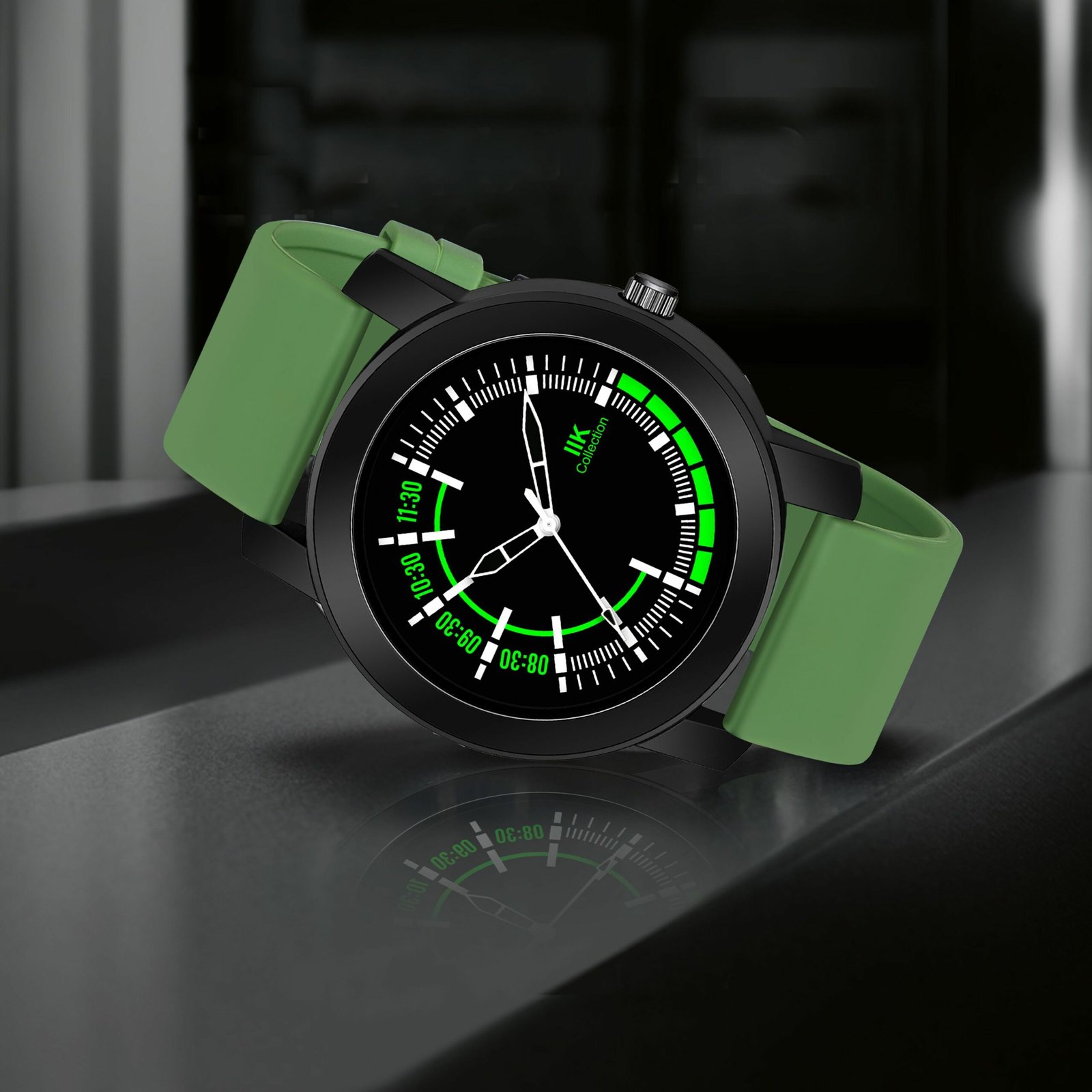 Round Numerical Dial Analogue Watch For Men (BHC-2408116)