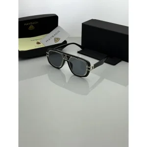 Stylish Maybach Sunglasses Silver Black (SUP168)