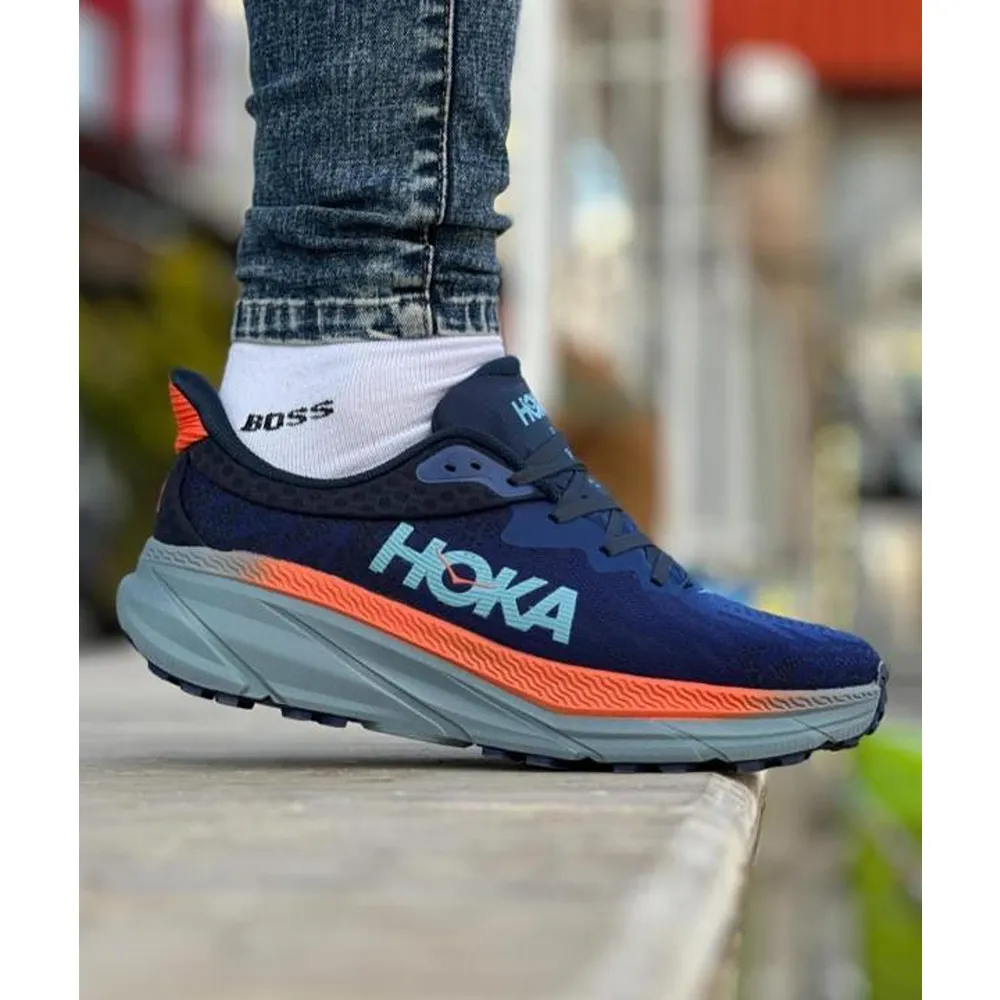 Comfortable Hoka Challenger Shoes Navy Blue For Men (SW400) - Image 2