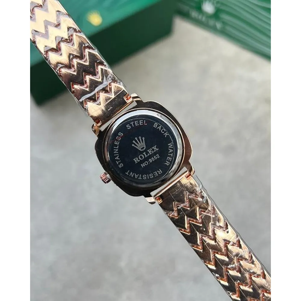 Comfortable Rolex Cellini Watch Rose Gold White For Women (SW386) - Image 2