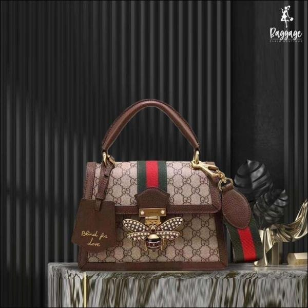 Gucci Bee Queen Hand Bag