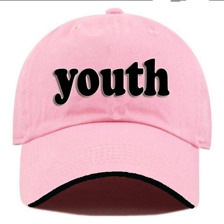 Plain Youth Unisex Cap - Pink (BHC-2263764)
