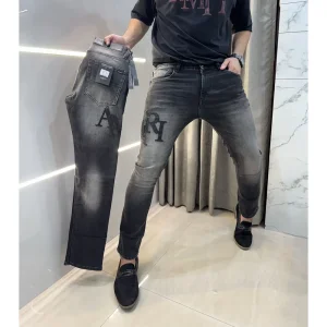 Amiri Carbon Denin